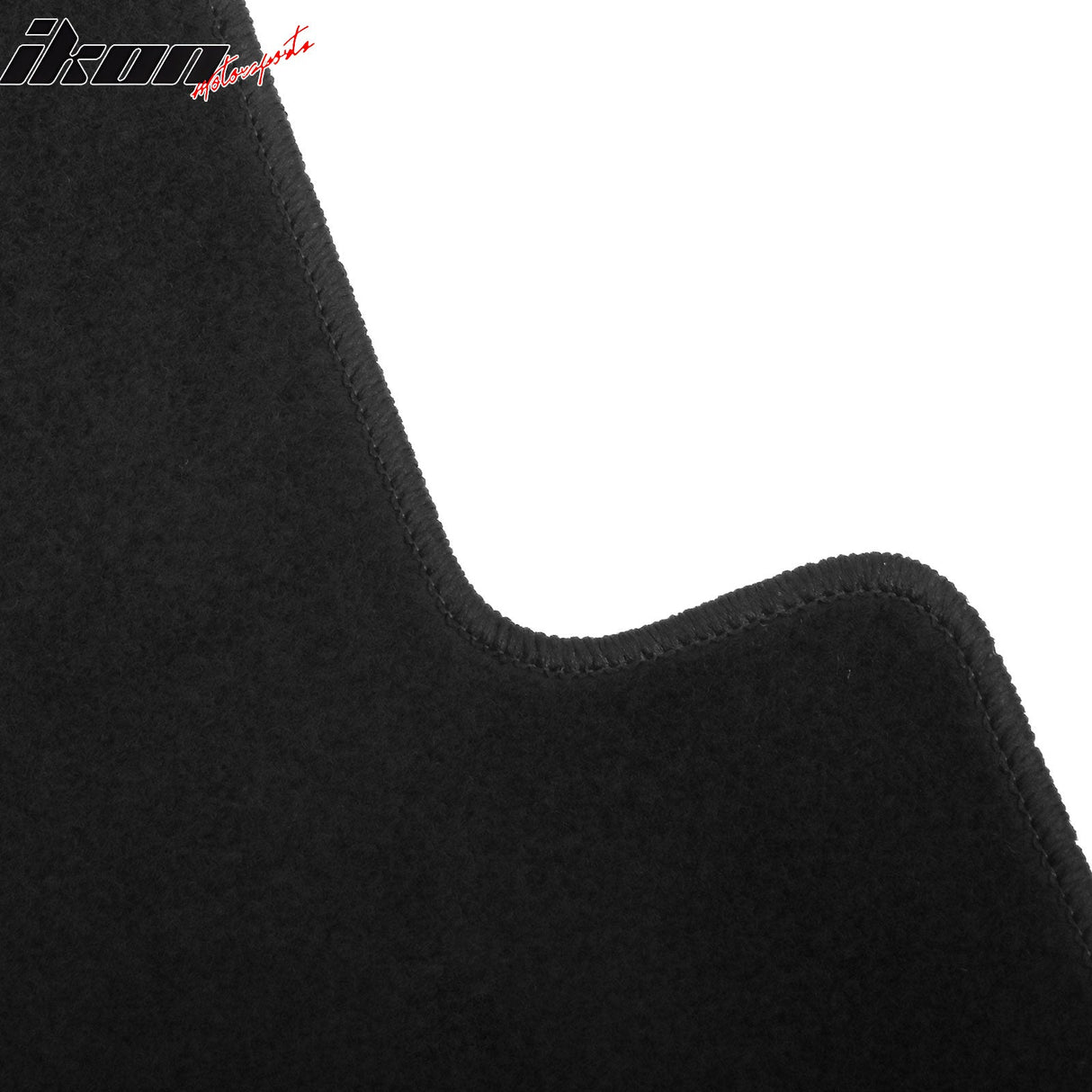 2018-2025 Alfa Romeo Stelvio Black Front Rear Floor Mats Nylon 4PCS