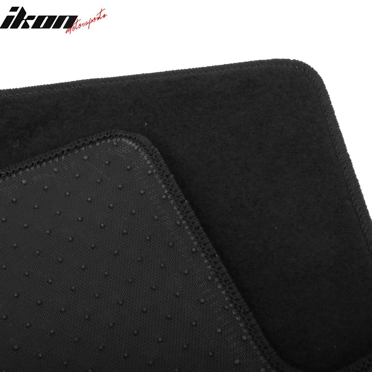 2018-2025 Alfa Romeo Stelvio Black Front Rear Floor Mats Nylon 4PCS