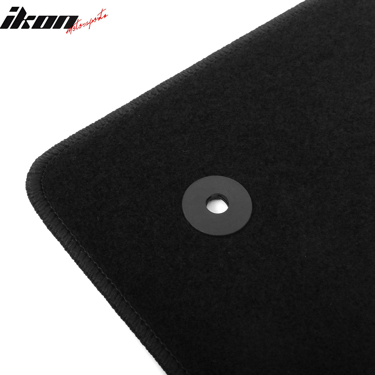 2018-2025 Alfa Romeo Stelvio Black Front Rear Floor Mats Nylon 4PCS