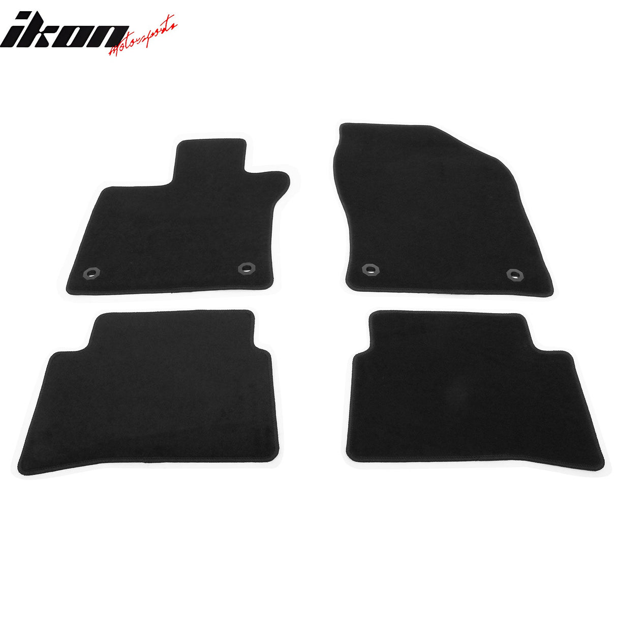 2019-2025 Lexus UX200 UX250h UX300h Black Front Rear Floor Mats Nylon