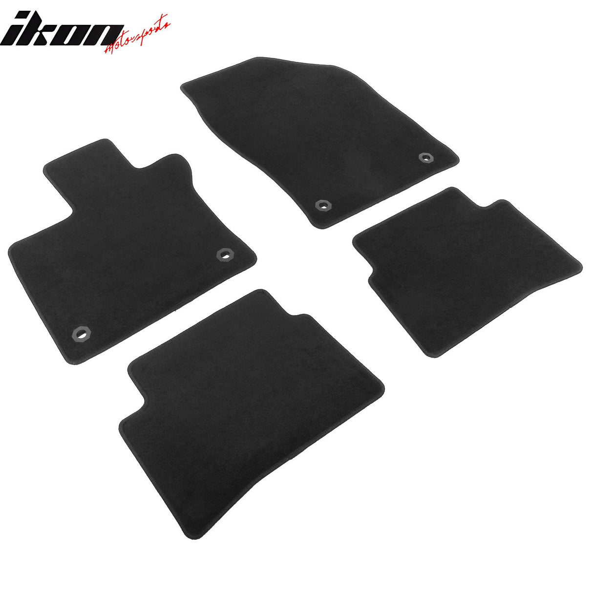 2019-2025 Lexus UX200 UX250h UX300h Black Front Rear Floor Mats Nylon