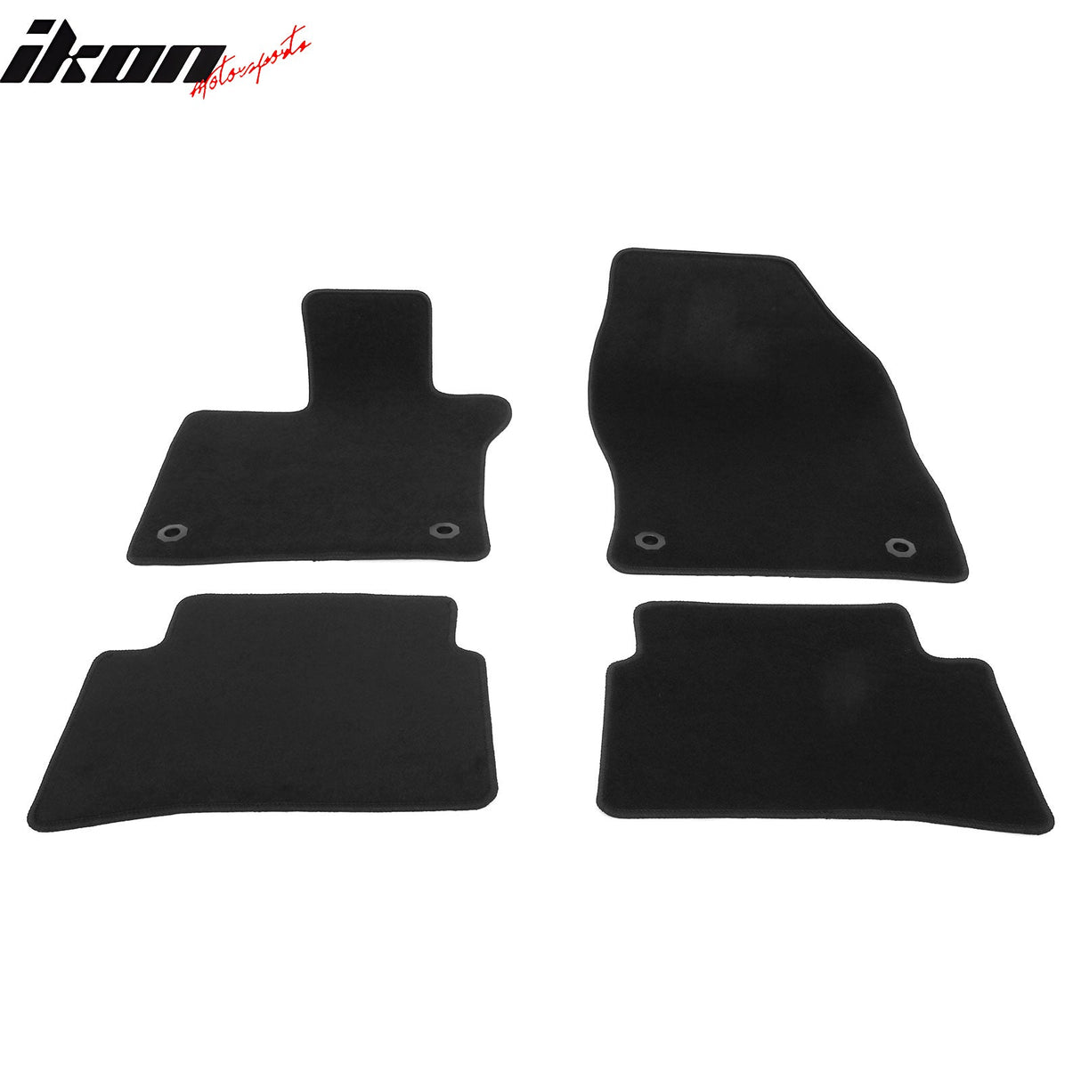 2019-2025 Lexus UX200 UX250h UX300h Black Front Rear Floor Mats Nylon