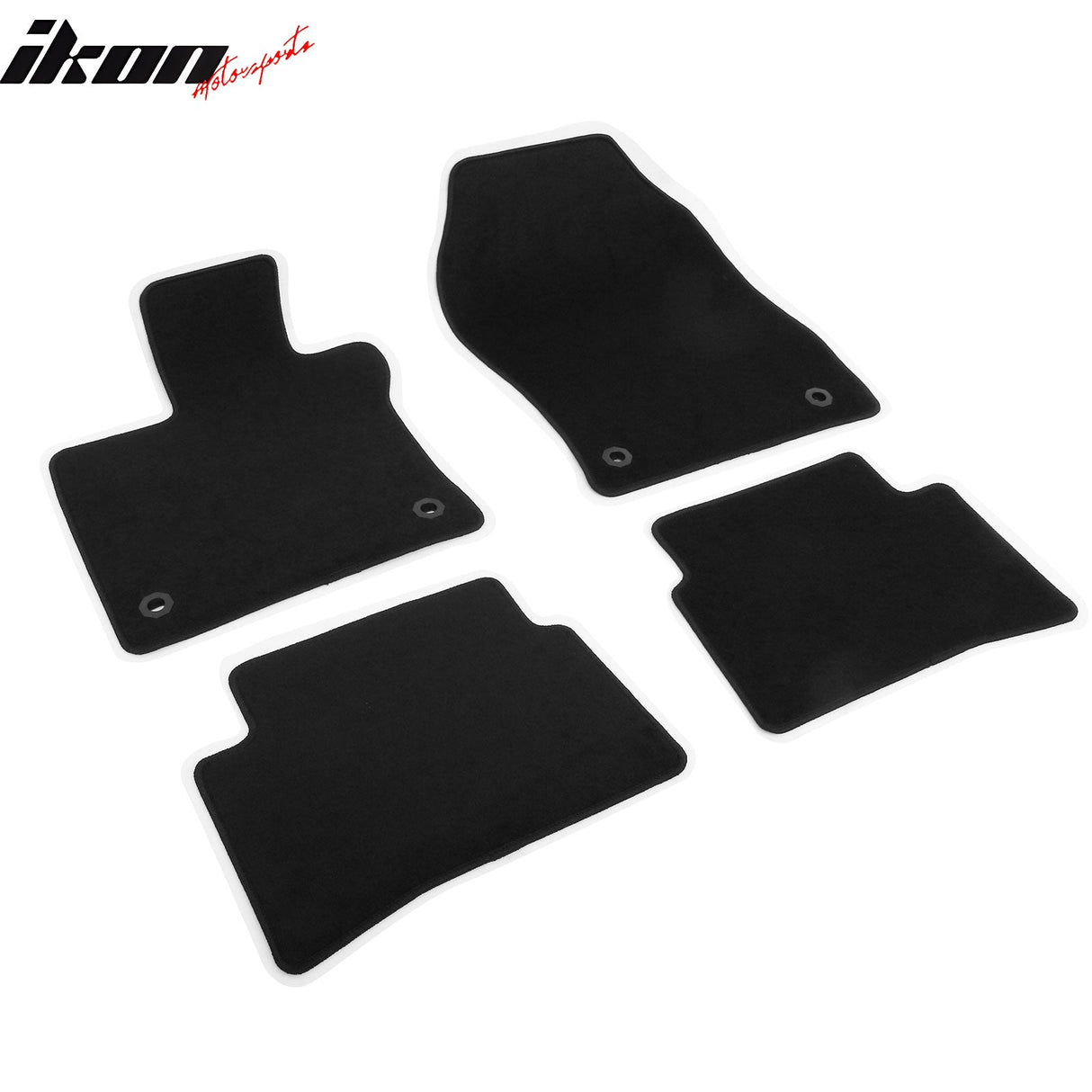 2019-2025 Lexus UX200 UX250h UX300h Black Front Rear Floor Mats Nylon