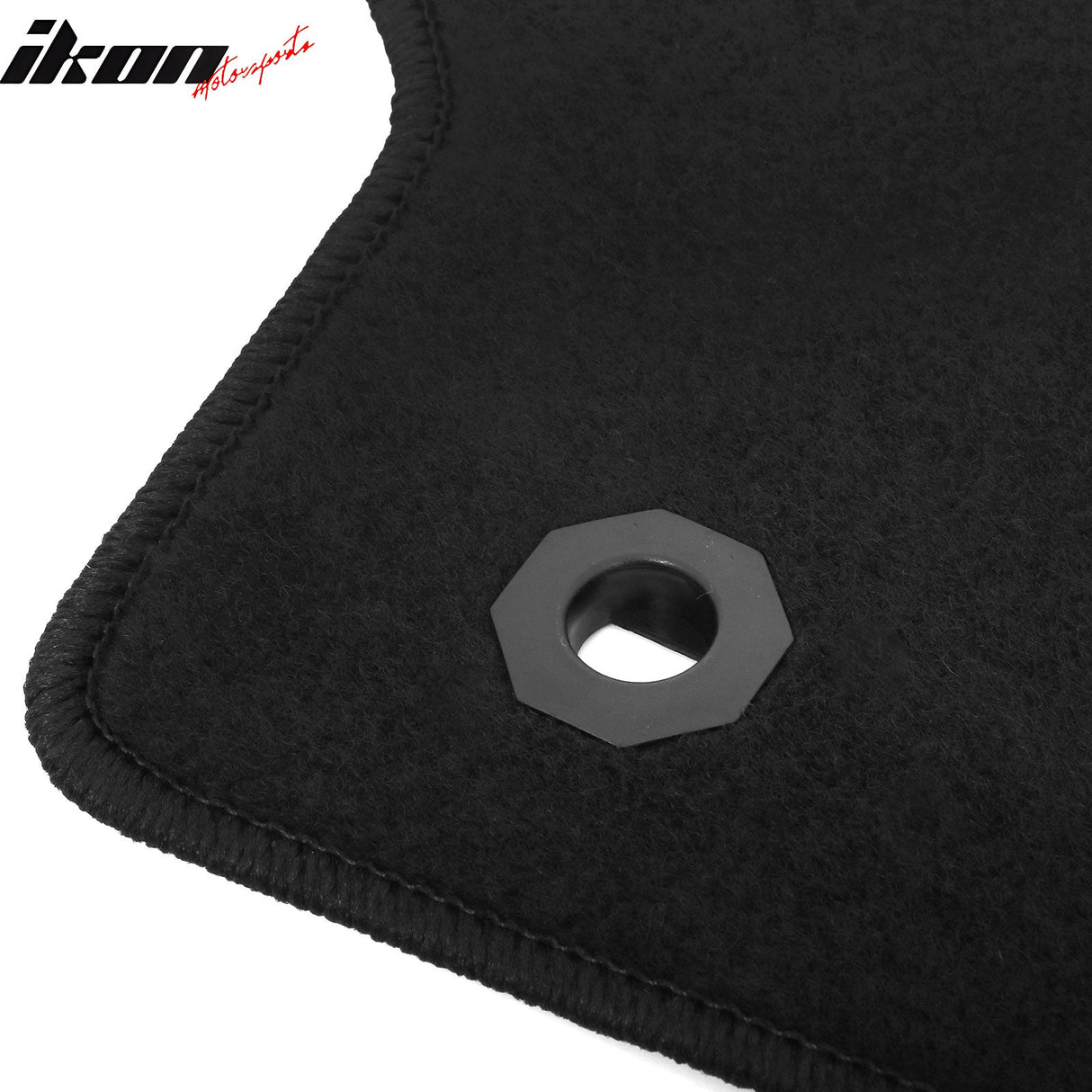 2022-2025 Toyota Corolla Cross GAS FWD Black Floor Mats Nylon 4PCS