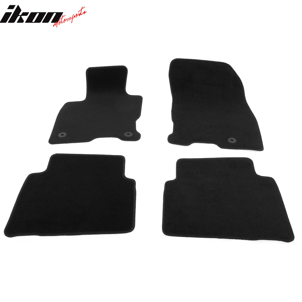 2020-2025 Lincoln Corsair OE Black Front Rear Floor Mats Carpets Nylon