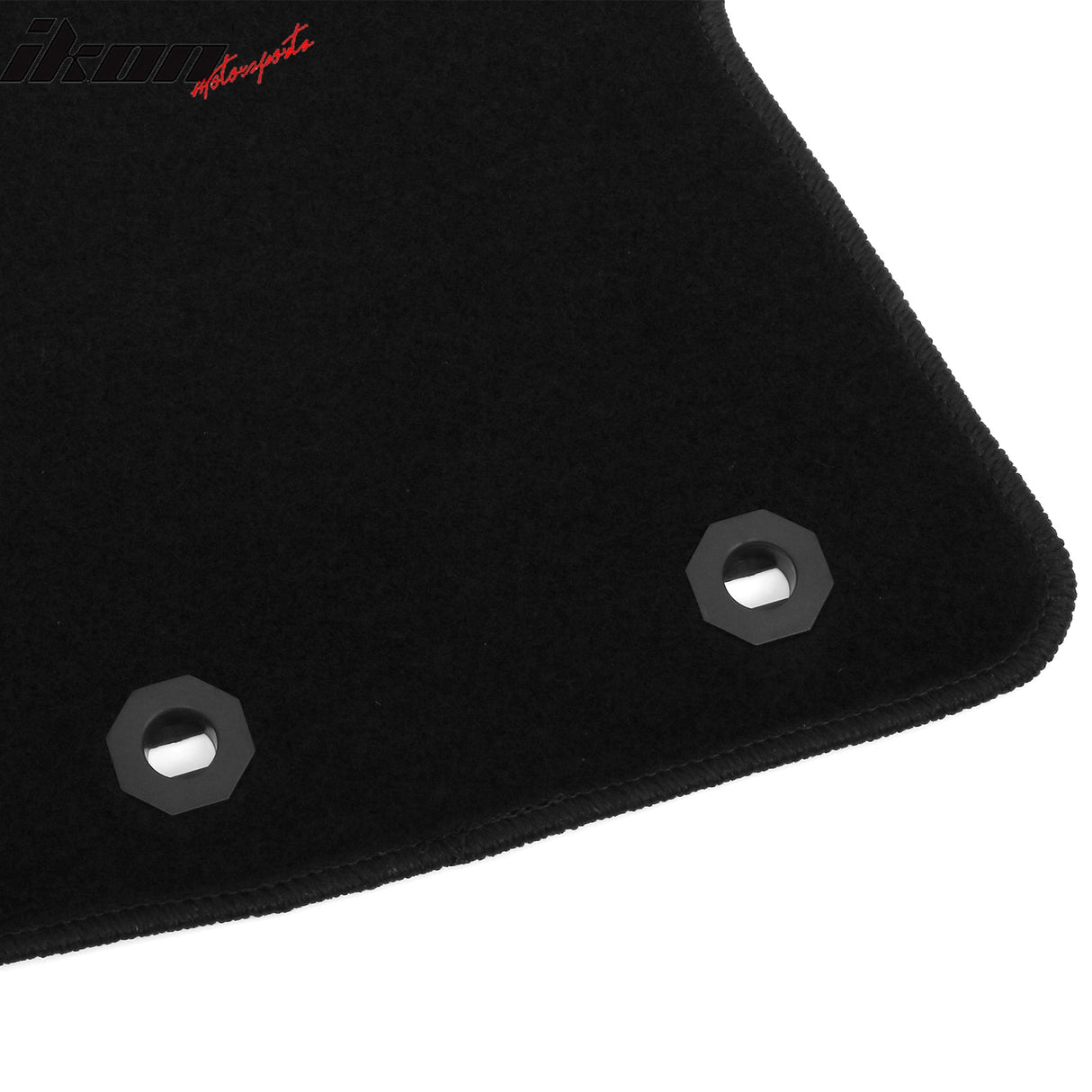 2024-2025 Subaru Crosstrek Impreza Black Front Rear Floor Mats Nylon