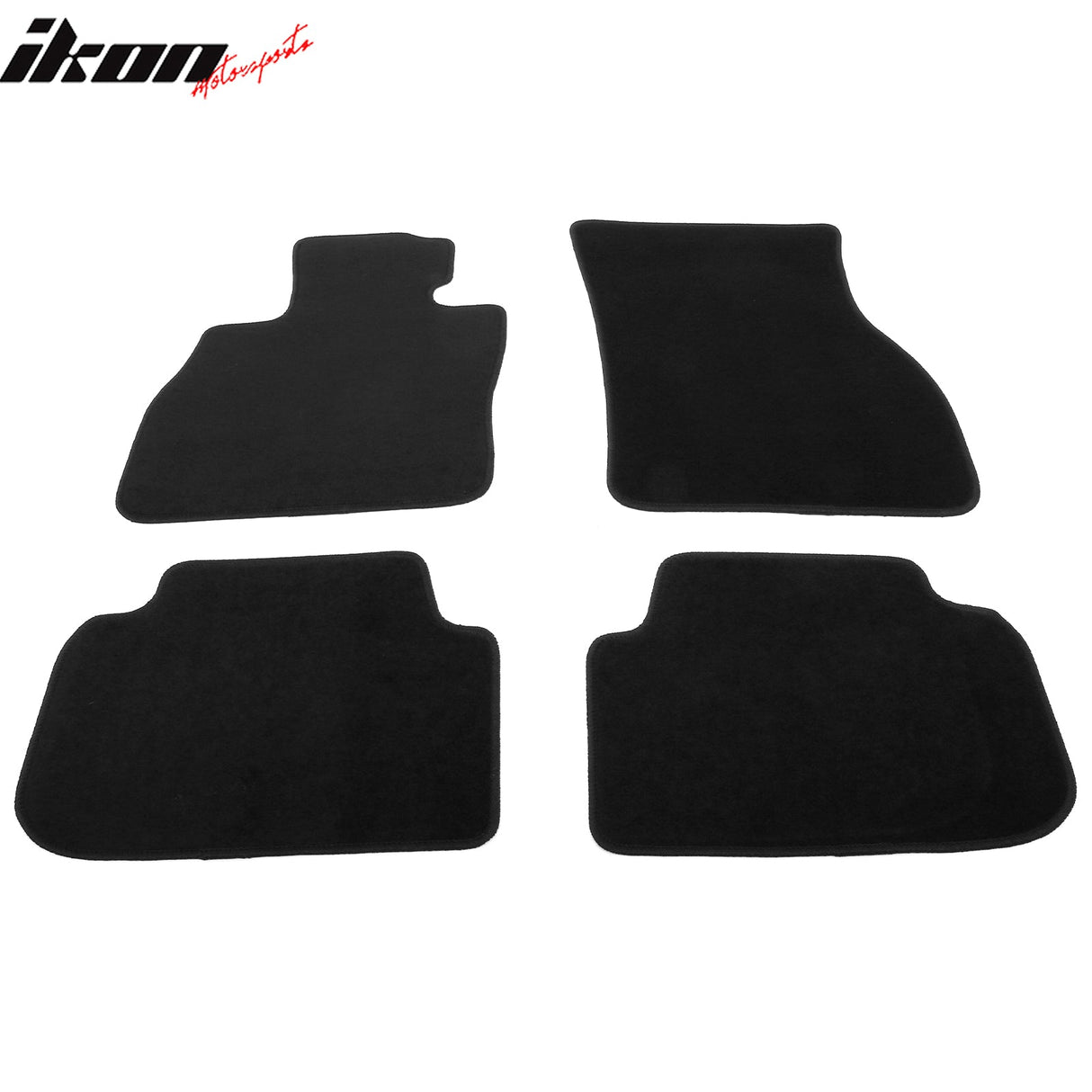 2016-2024 Mini Cooper Clubman F54 Black Front Rear Floor Mats Nylon