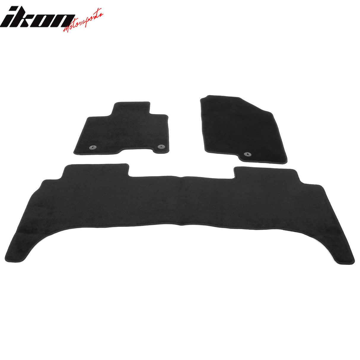 2022-2025 Hyundai Santa Cruz Black Front Rear Floor Mats Carpets Nylon