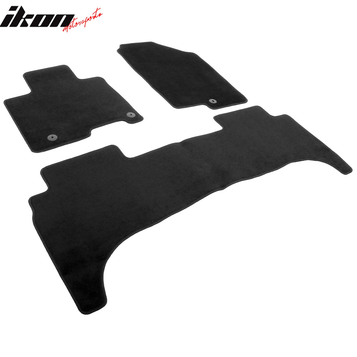 2022-2025 Hyundai Santa Cruz Black Front Rear Floor Mats Carpets Nylon