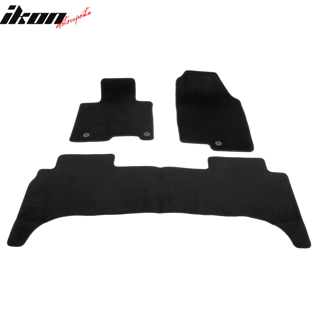 2022-2025 Hyundai Santa Cruz Black Front Rear Floor Mats Carpets Nylon