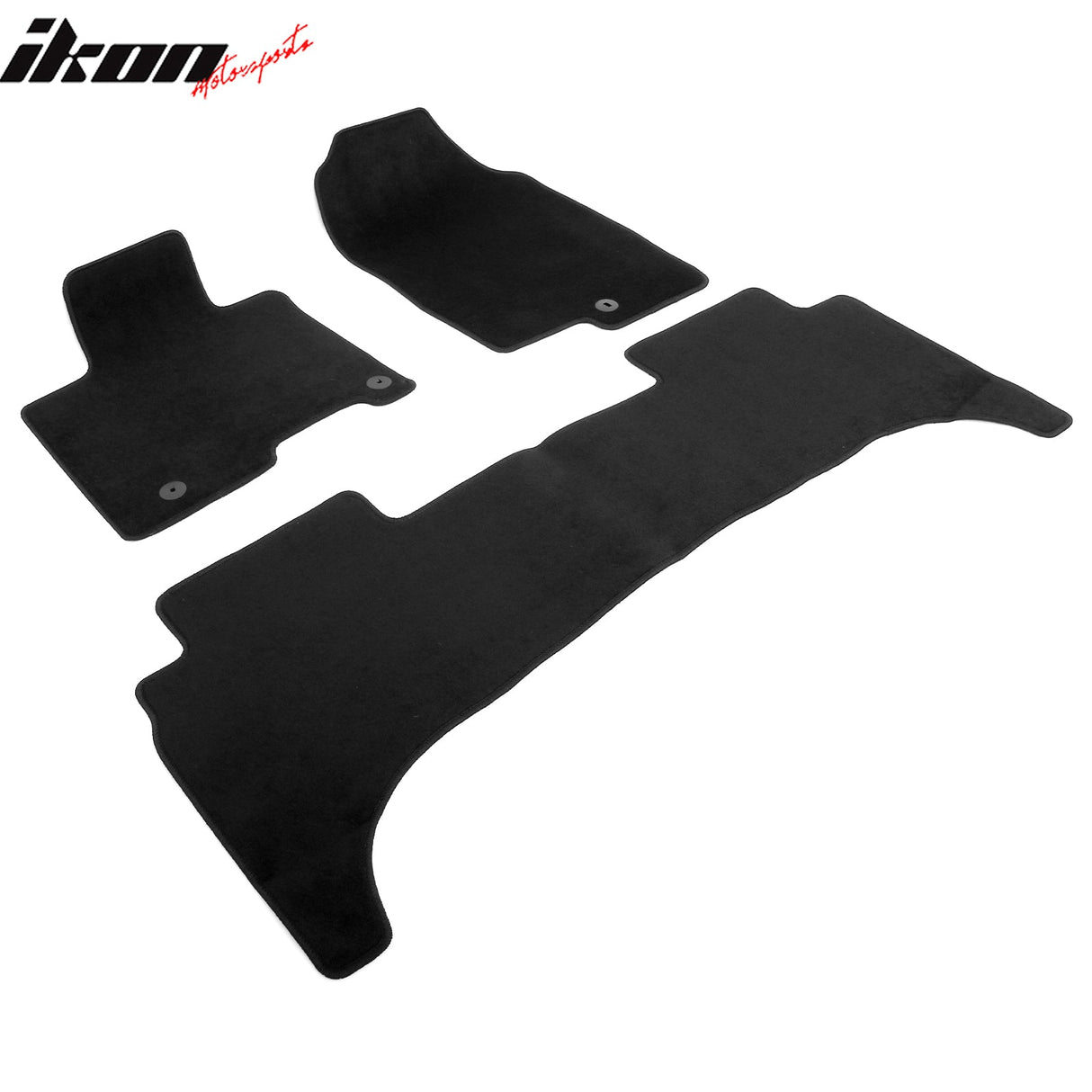 2022-2025 Hyundai Santa Cruz Black Front Rear Floor Mats Carpets Nylon
