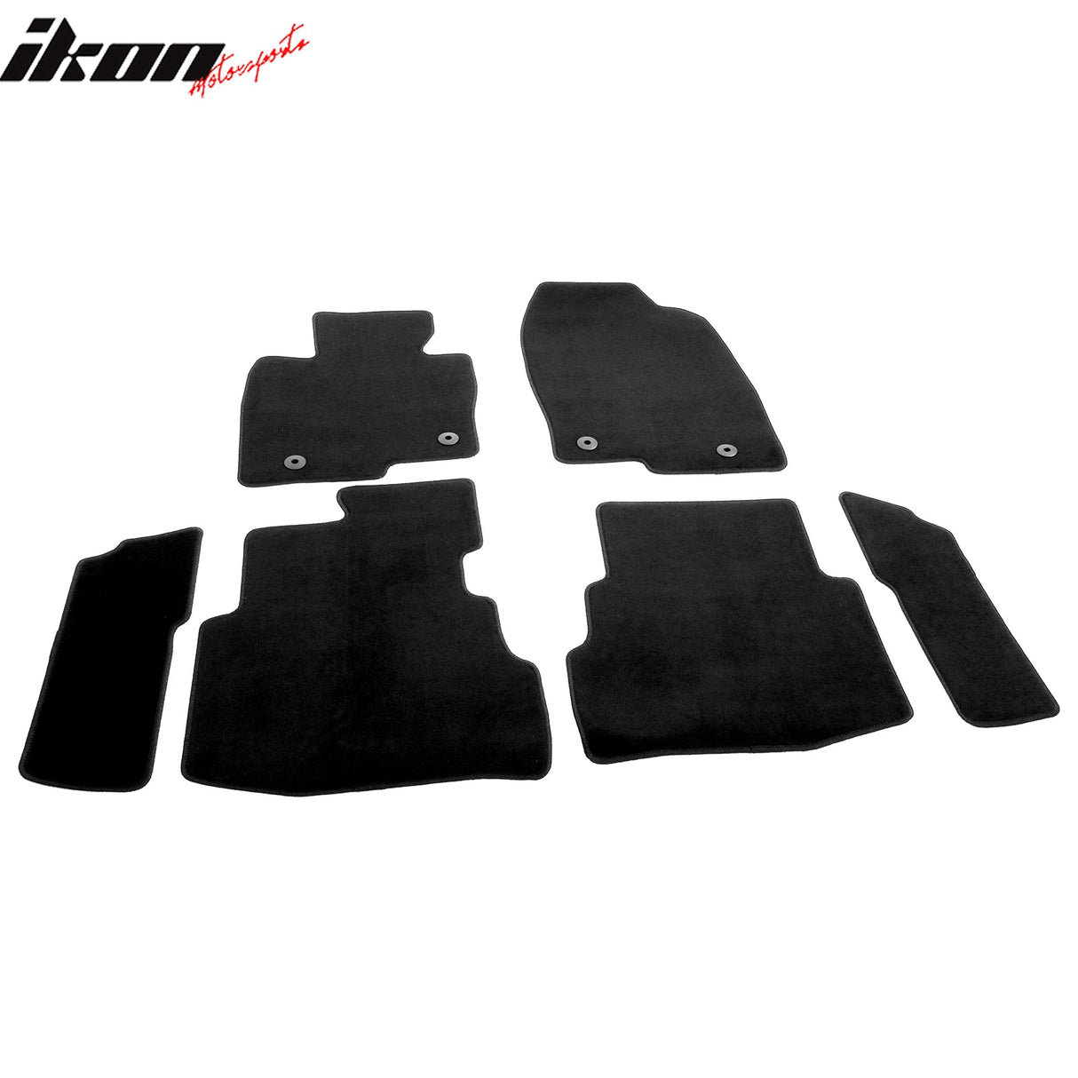 2020-2023 Mazda CX-9 OE Black Front Rear Floor Mats Carpets Nylon