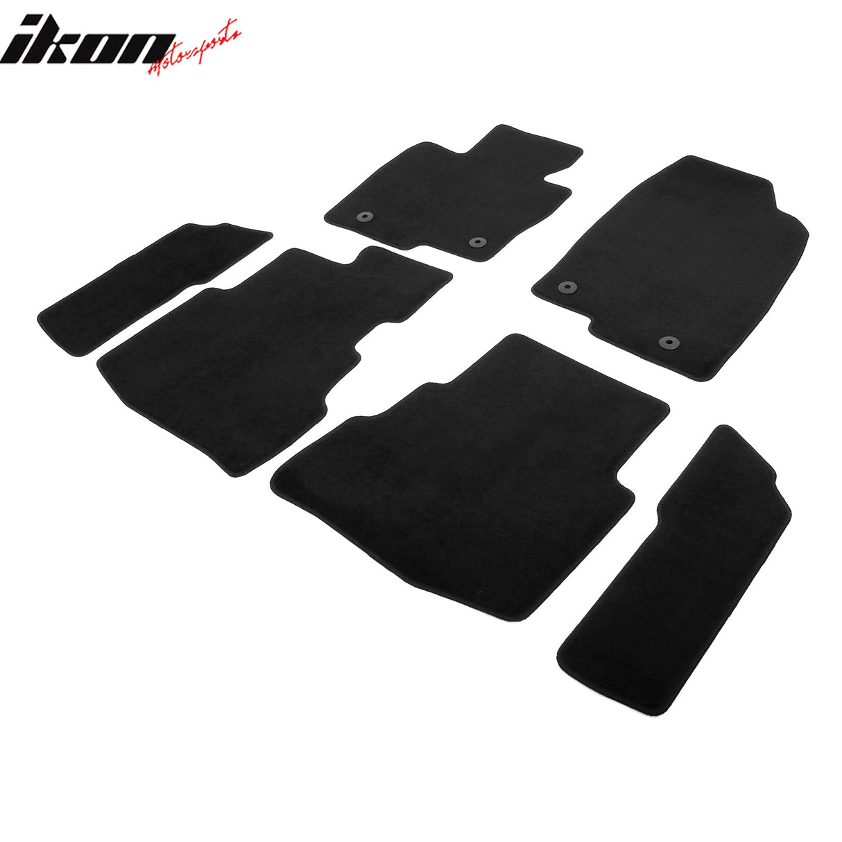 2020-2023 Mazda CX-9 OE Black Front Rear Floor Mats Carpets Nylon