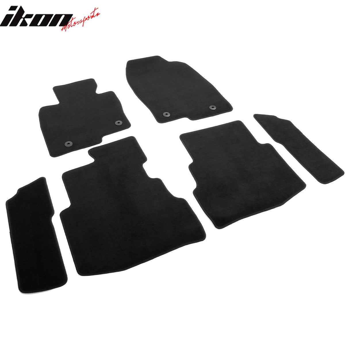 2020-2023 Mazda CX-9 OE Black Front Rear Floor Mats Carpets Nylon