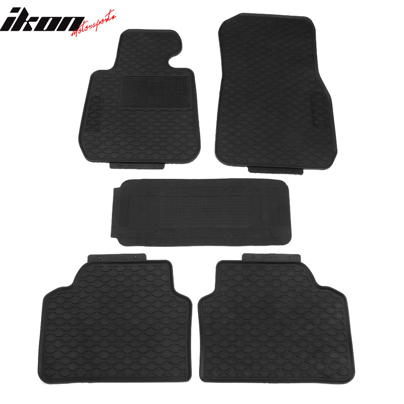 2012-18 BMW F30 3 Series & F80 M3 Sedan Heavy Duty Black Car Floor Mat
