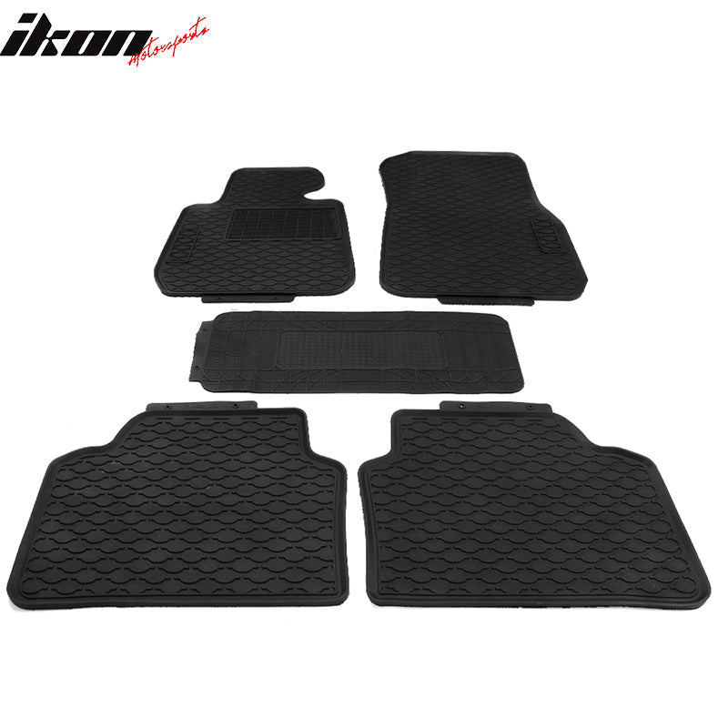 2012-18 BMW F30 3 Series & F80 M3 Sedan Heavy Duty Black Car Floor Mat