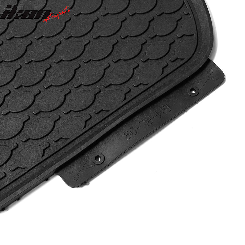 2012-18 BMW F30 3 Series & F80 M3 Sedan Heavy Duty Black Car Floor Mat