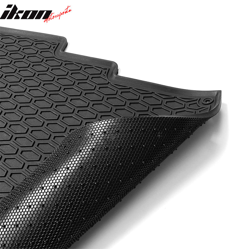 2015-2024 Ford F-150 Crew Cab Latex Floor Mats All Weather Carpet