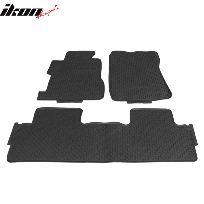 2006-2011 Honda Civic Floor Mats Latex Rubber Front Second Row