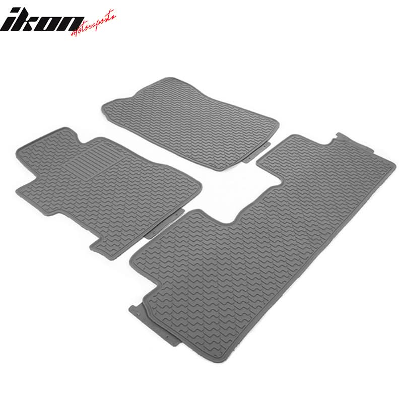 2006-2011 Honda Civic Floor Mats Latex Rubber Front Second Row