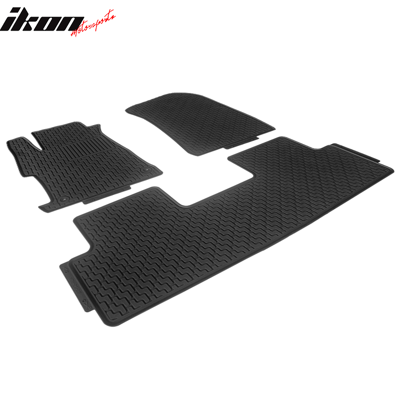 2012-2015 Honda Civic Floor Mats Latex Rubber Front Second Row