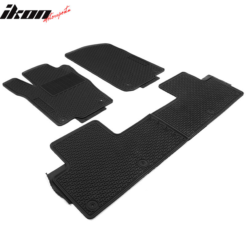 Car Floor Mat for 2012-15 Benz W166 ML-Series 2016-2019 GLE-Class 3PC