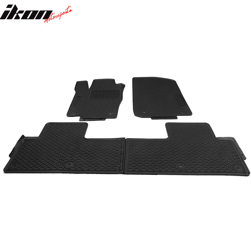 Car Floor Mat for 2012-15 Benz W166 ML-Series 2016-2019 GLE-Class 3PC