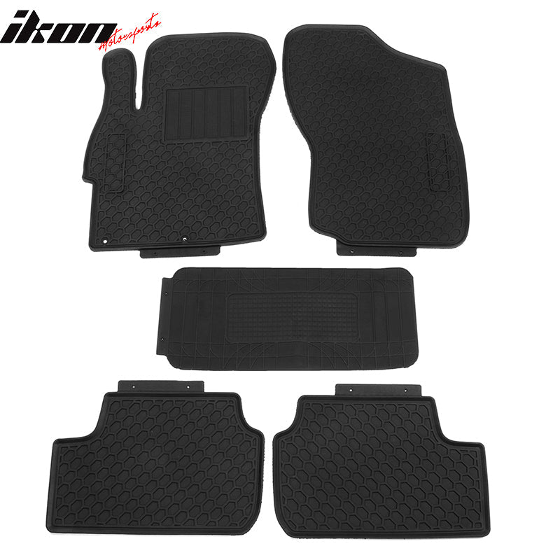 2008-2017 Mitsubishi Lancer Heavy Duty Floor Mats Carpets Latex