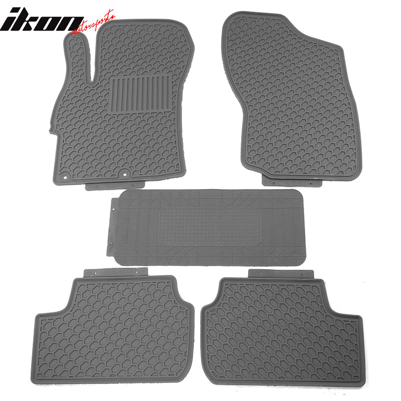 2008-2017 Mitsubishi Lancer Heavy Duty Floor Mats Carpets Latex