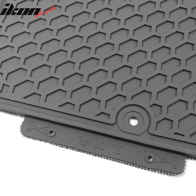 2008-2017 Mitsubishi Lancer Heavy Duty Floor Mats Carpets Latex