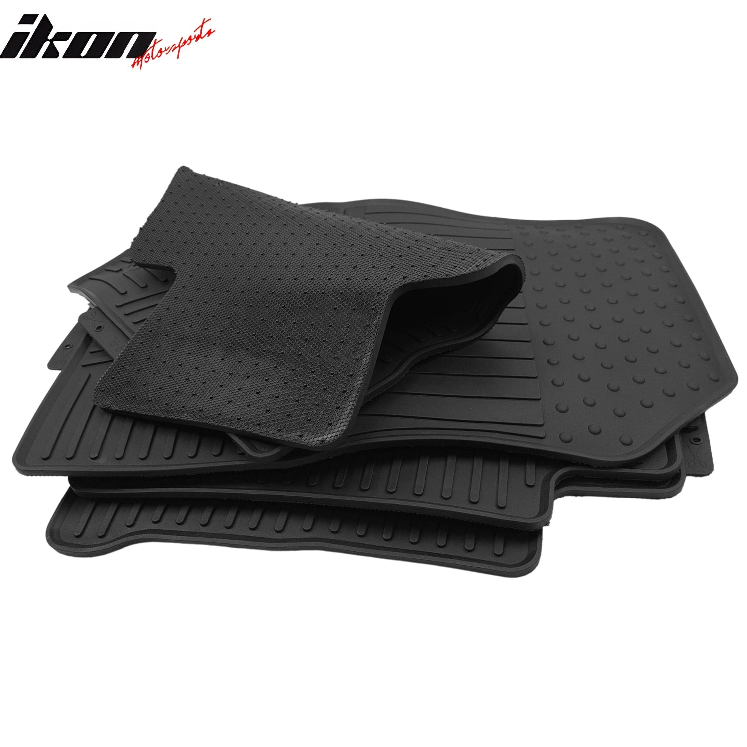 Car Floor Mat for 2018-2024 Nissan Kicks Heavy Duty Black Latex Carpet