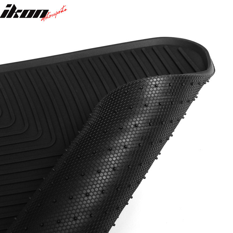 Car Floor Mat for 2012-2017 Toyota Camry Heavy Duty Black 5PC Latex