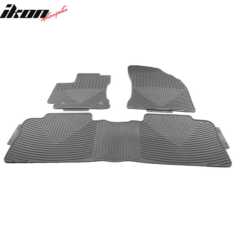 2014-2019 Toyota Corolla Latex Floor Mats Front Second Row