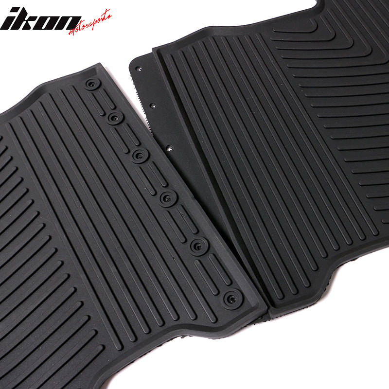 Car Floor Mat for 2013-2018 Toyota RAV4 XA40 Latex All Weather Carpet