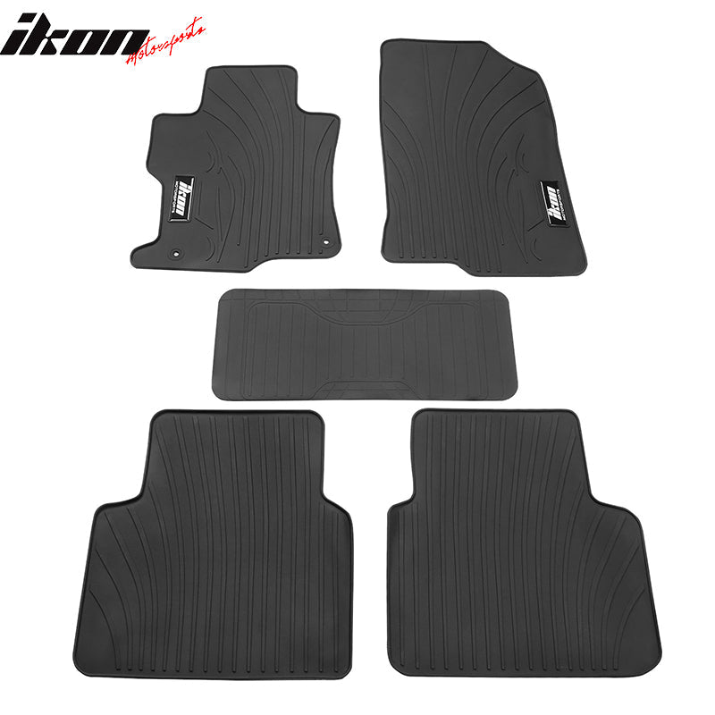 2008-2012 Honda Accord Sedan 4-Door Car Floor Mats Carpet 4PC