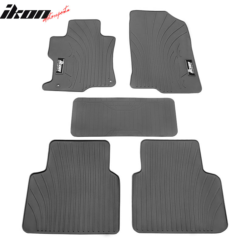 2008-2012 Honda Accord Sedan 4-Door Car Floor Mats Carpet 4PC