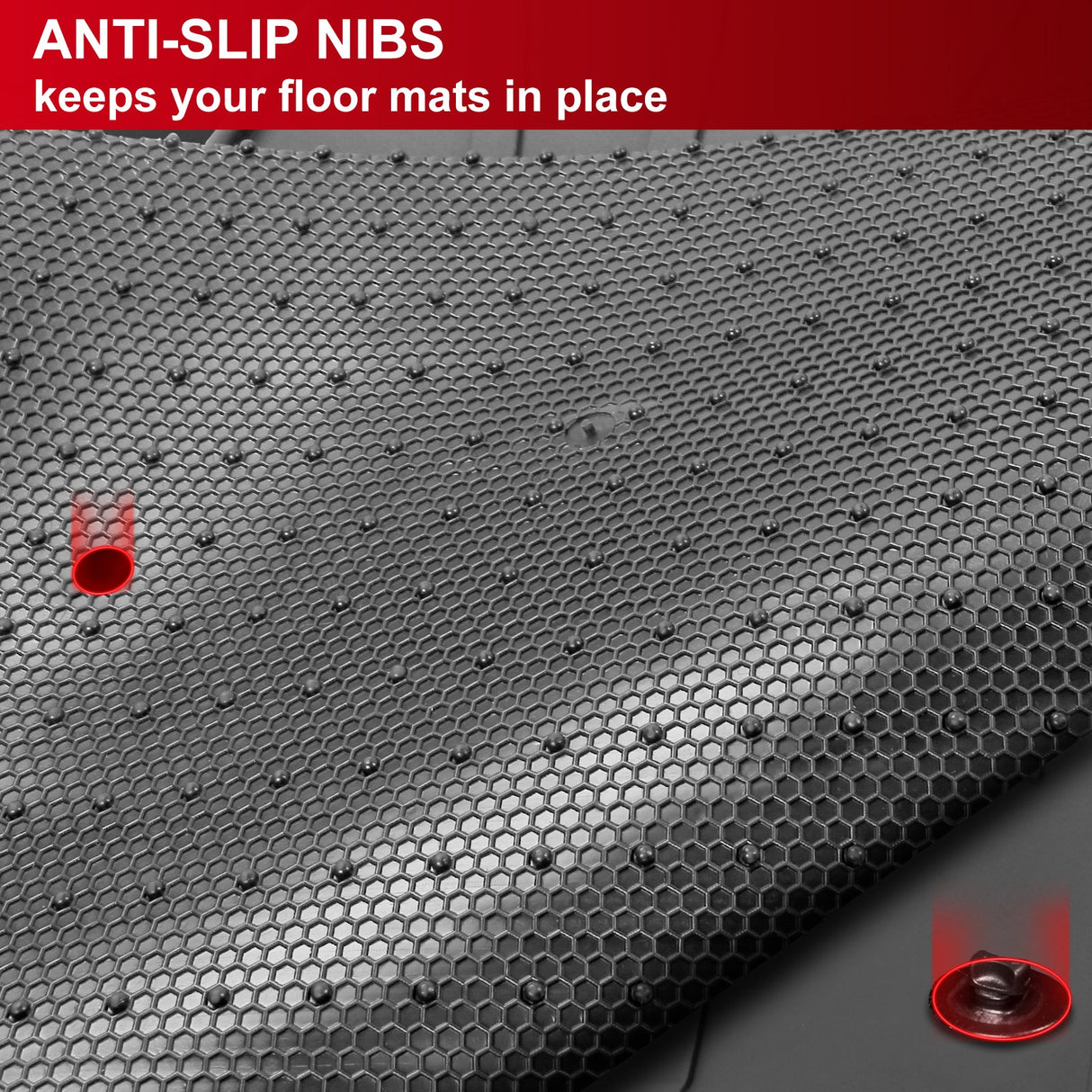 2013-2017 Honda Accord Sedan Car Floor Mats Carpet 4PC