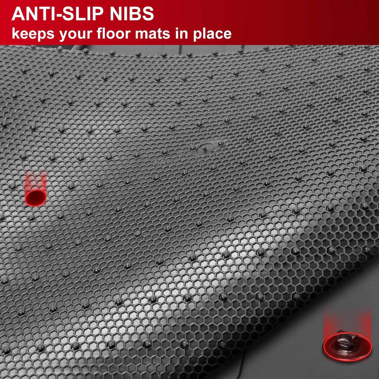 2013-2017 Honda Accord Sedan Car Floor Mats Carpet 4PC