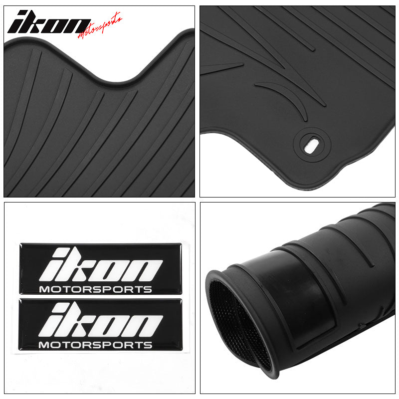 2012-2017 Toyota Camry Car Floor Mats Carpet 4PC Nylon & Latex Rubber