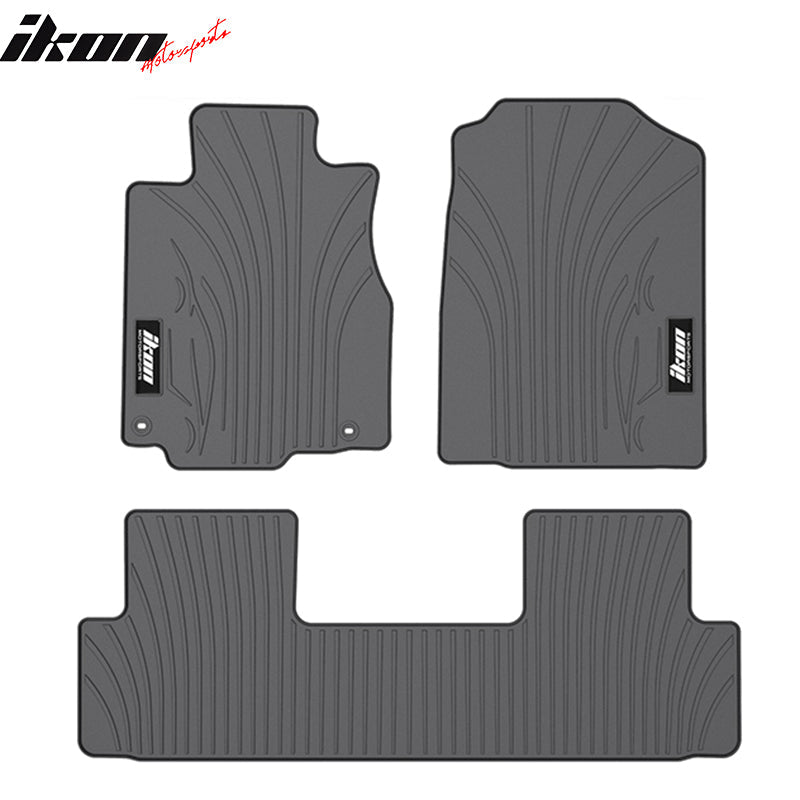 2012-2016 Honda CRV Front Rear Floor Mats Carpets 3PC