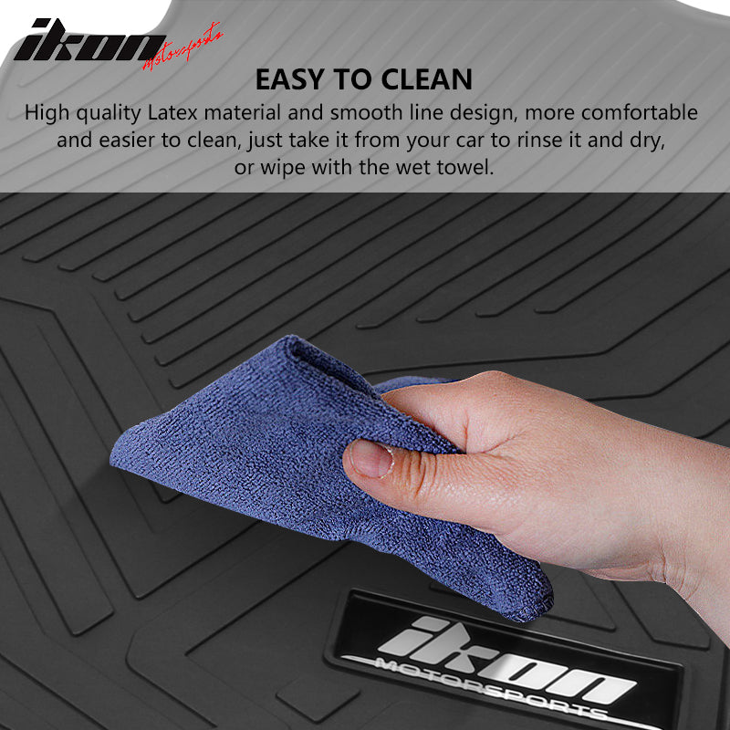 Car Floor Mat for 2011-14 Toyota Tacoma Extended Cab Latex All Weather