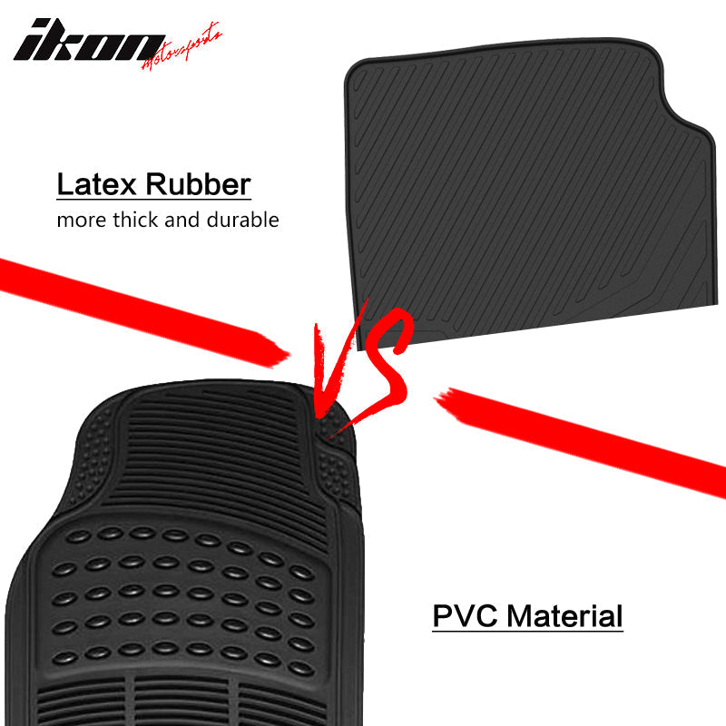 Car Floor Mat for 2011-14 Toyota Tacoma Extended Cab Latex All Weather