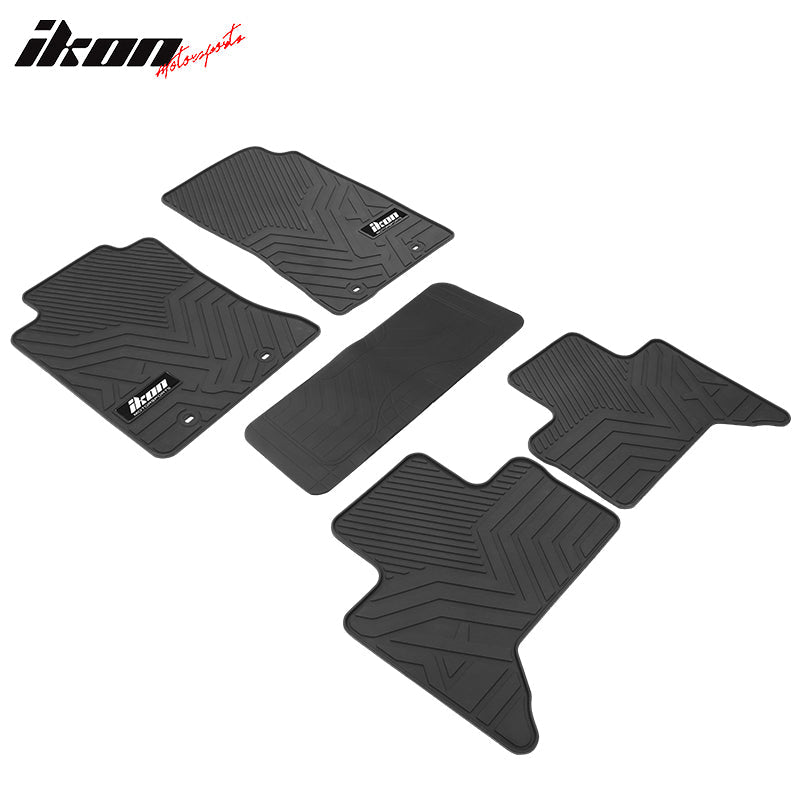Car Floor Mat for 2011-14 Toyota Tacoma Extended Cab Latex All Weather