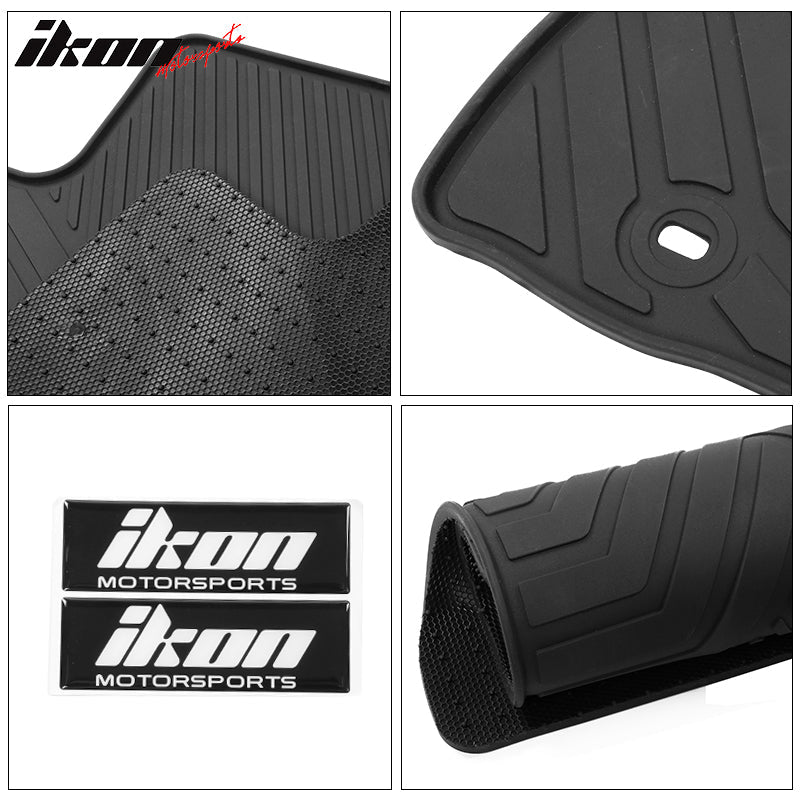 Car Floor Mat for 2011-14 Toyota Tacoma Extended Cab Latex All Weather