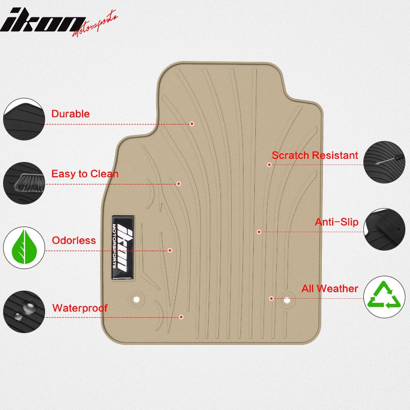 2008-2016 Chevrolet Cruze Car Floor Mats Carpet 4PC