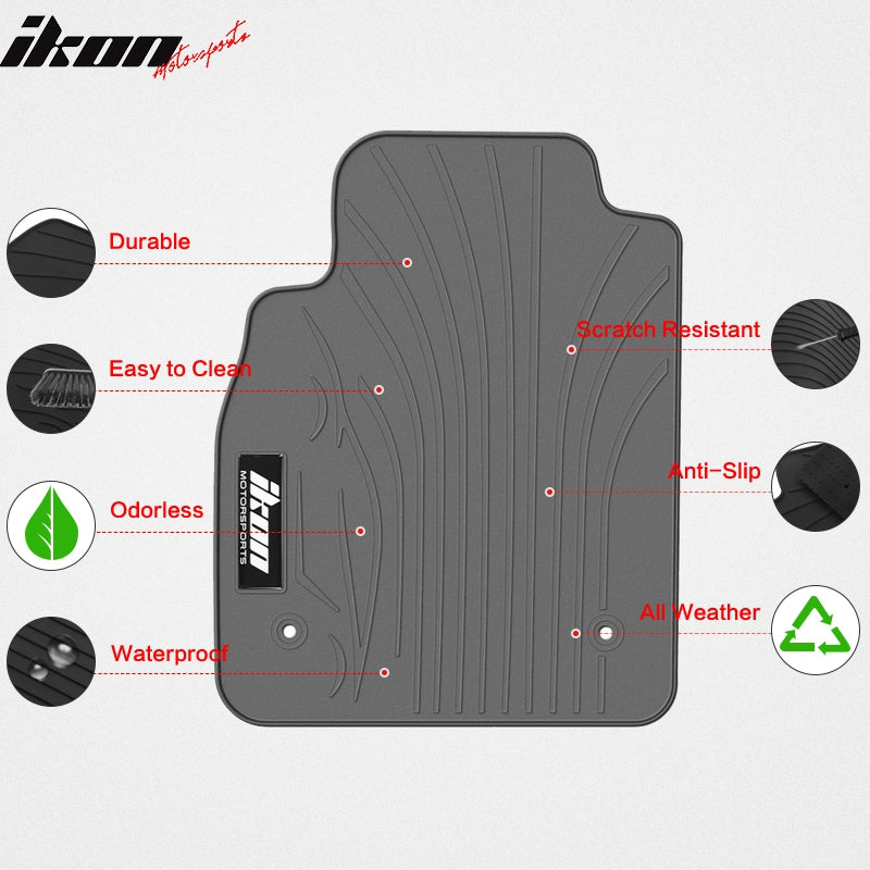 2008-2016 Chevrolet Cruze Car Floor Mats Carpet 4PC