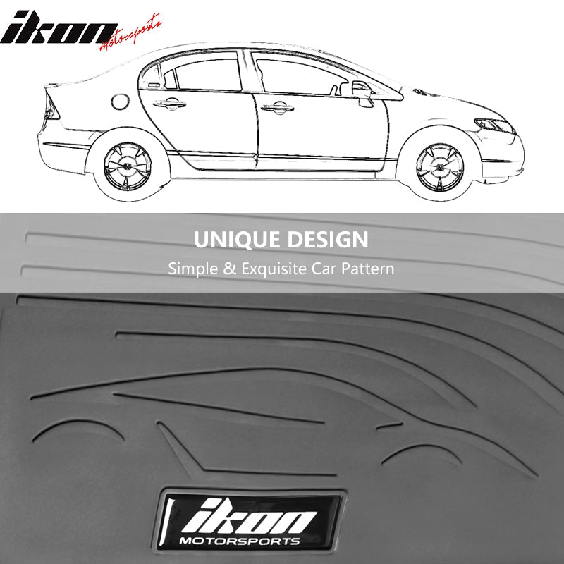 2008-2016 Chevrolet Cruze Car Floor Mats Carpet 4PC