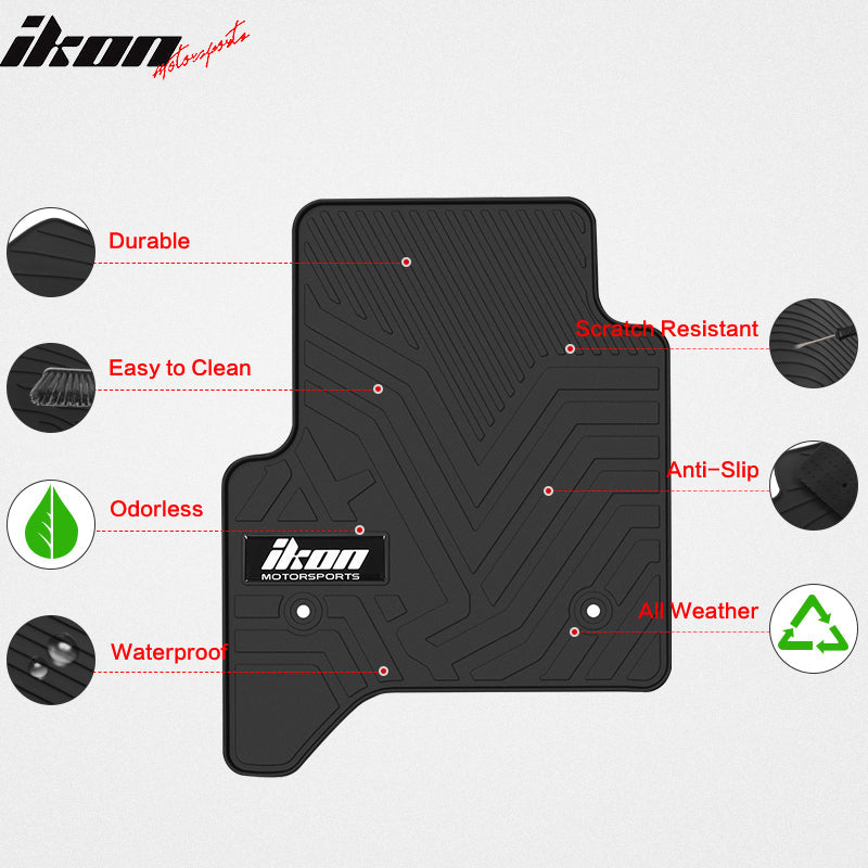 2014-2018 Chevy Silverado Sierra Tahoe Yukon Floor Mat 4PC