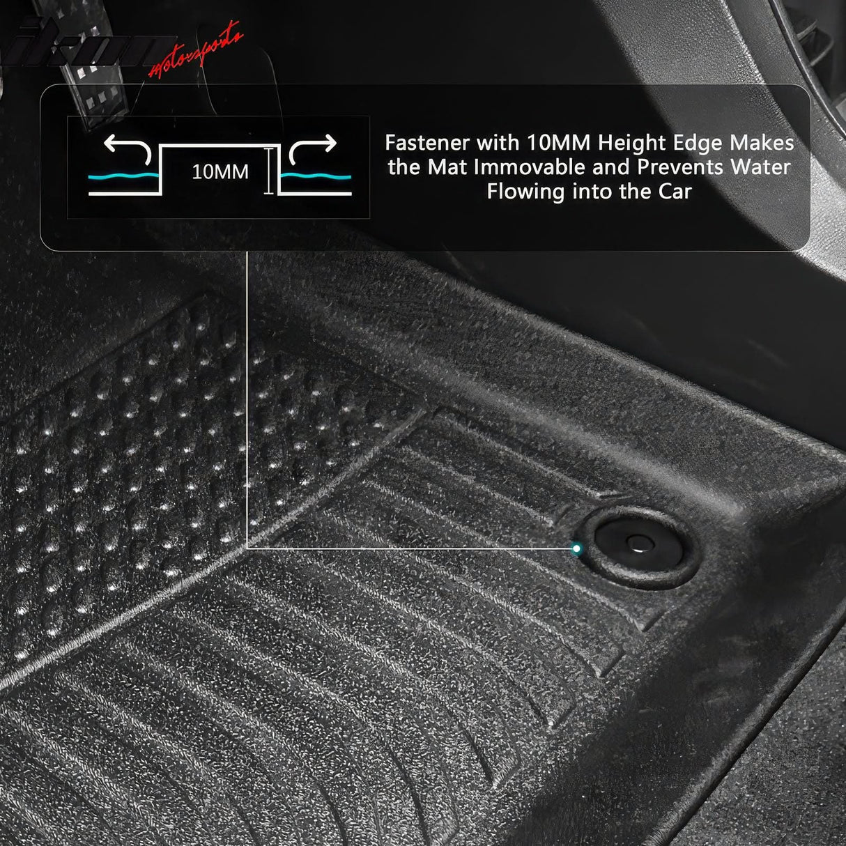 2019-2025Â Genesis G70 AWD Heavy Duty Floor Mats 3D Carpet Liner TPE