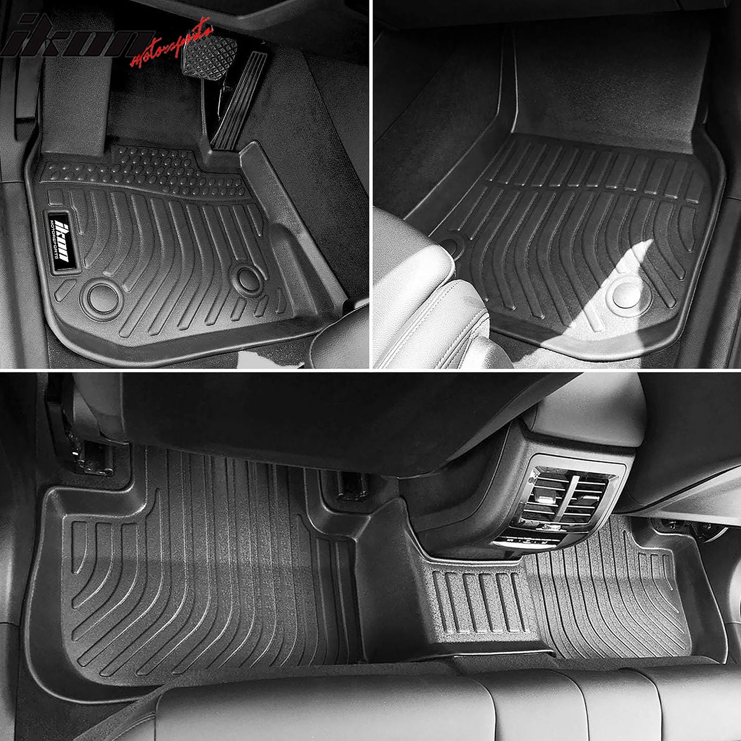 2018-2024 BMW X3 G01 X3M F97 2019-2025 X4 G02 X4M F98 3D Floor Mat TEP